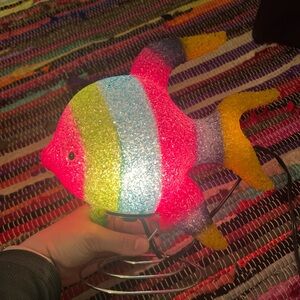 Colorful Fish-Shaped Aquarium Light